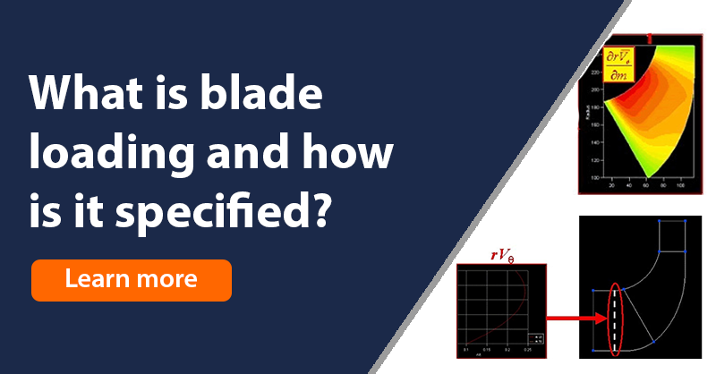 What is blade loading and how is it specified?